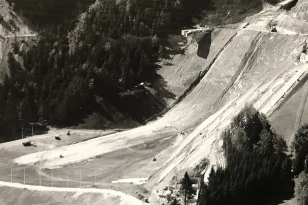 Photo d'archive du tremplin