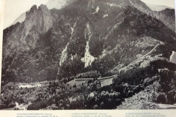 Photo d'archive du tremplin