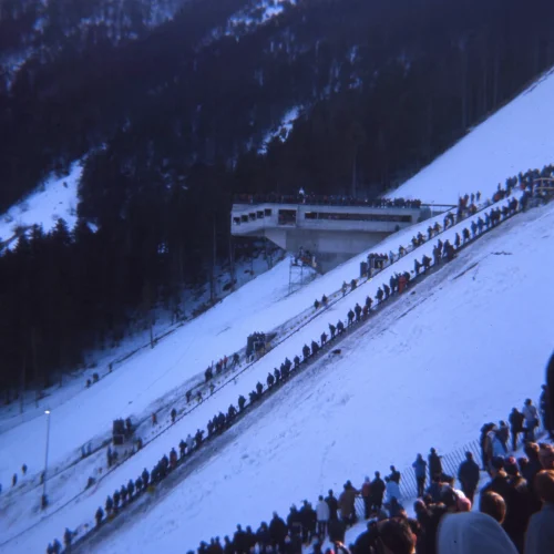 Photo d'archive du tremplin