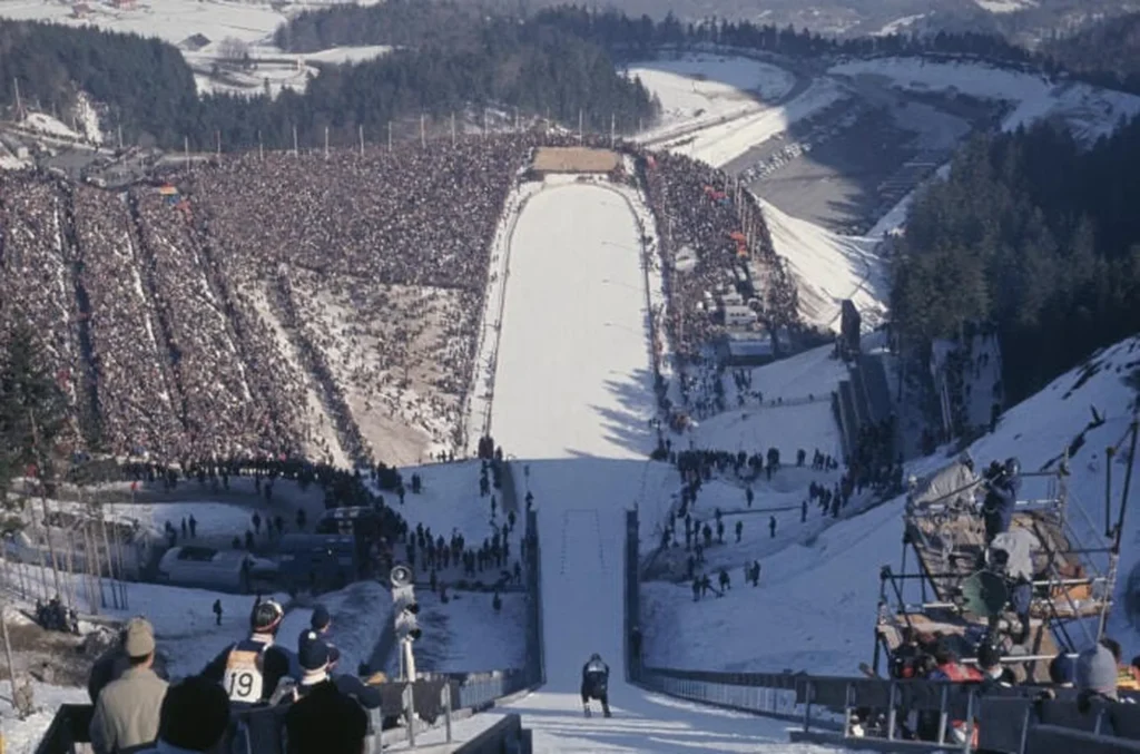 Photo d'archive du tremplin